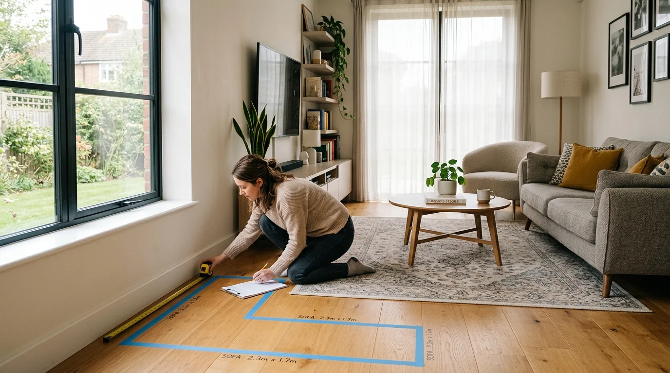 how to measure room for furniture