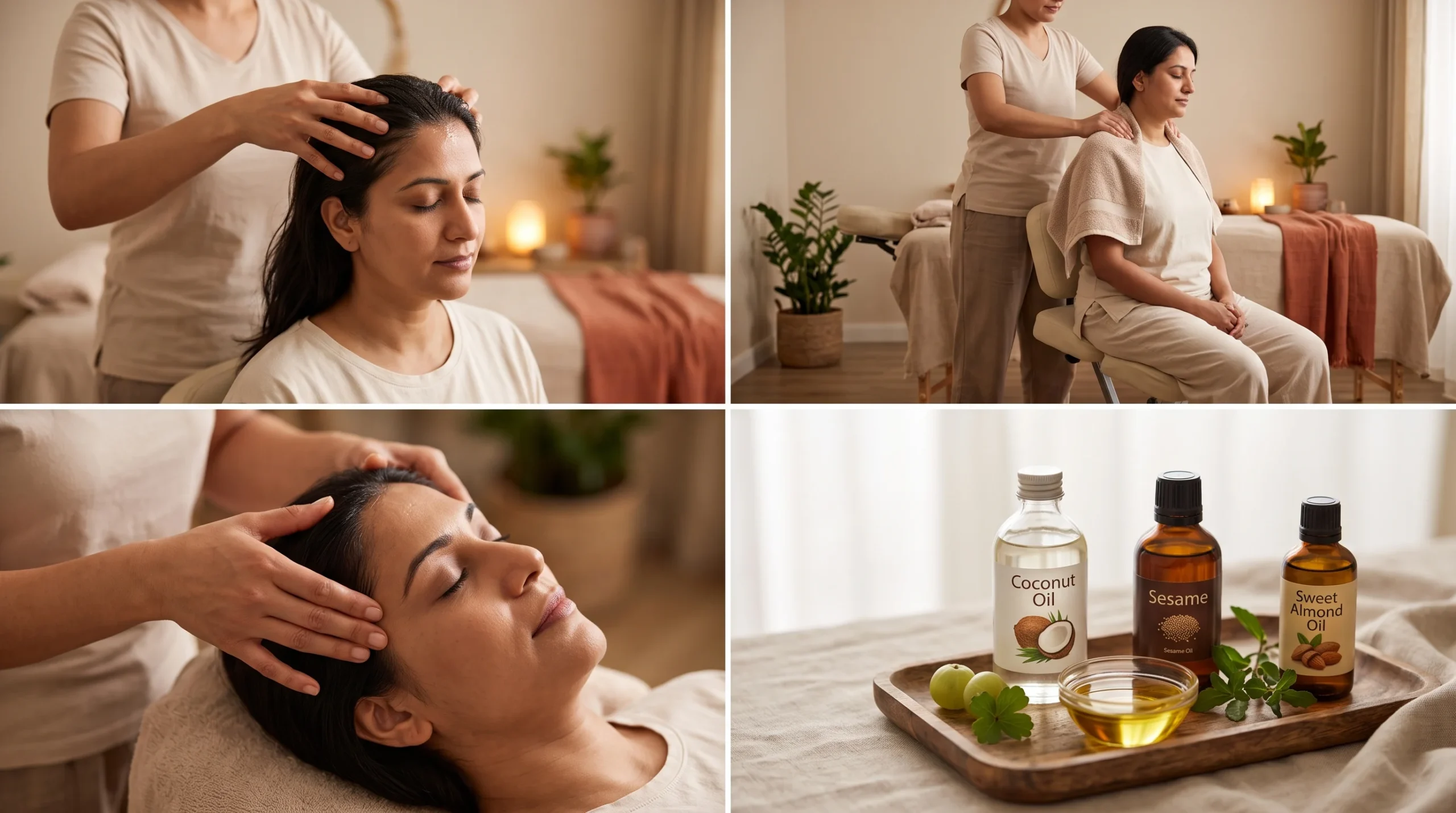 indian head massage